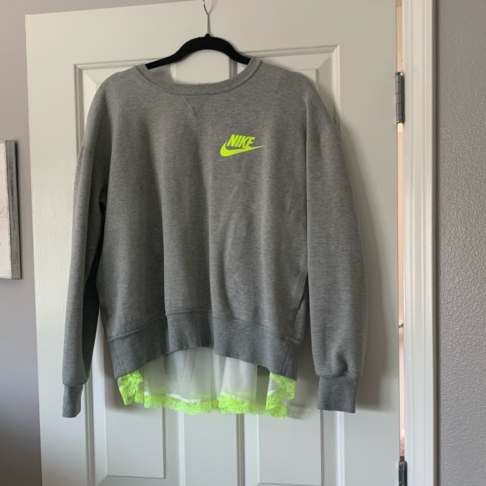 Nike Sweater with Lace Back